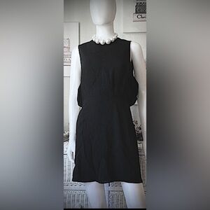 L’agence Career Dress Basic Black Modest Conservative Sleeveless in Black size 2